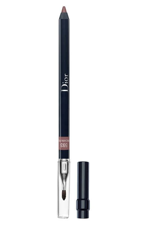 dior brown fig|Dior Lipliner pencil 593 Brown Fig .